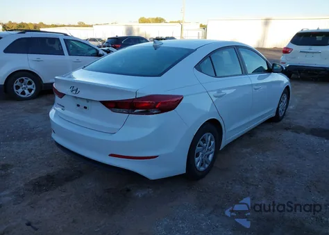 2018 Hyundai Elantra Se из США, поврежденный, VIN 5NPD74LF1JH384637